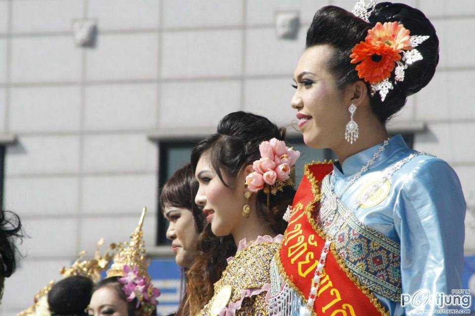 งานประกวดธิดาจำแลง งานสงกรานต์ เกาหลี2012 ( ภาค 1)