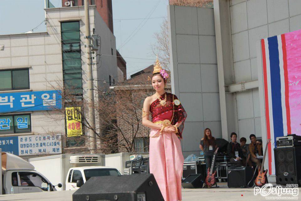 งานประกวดเทพีสงกรานต์ งานสงกรานต์ เกาหลี2012 ( ภาค 1)