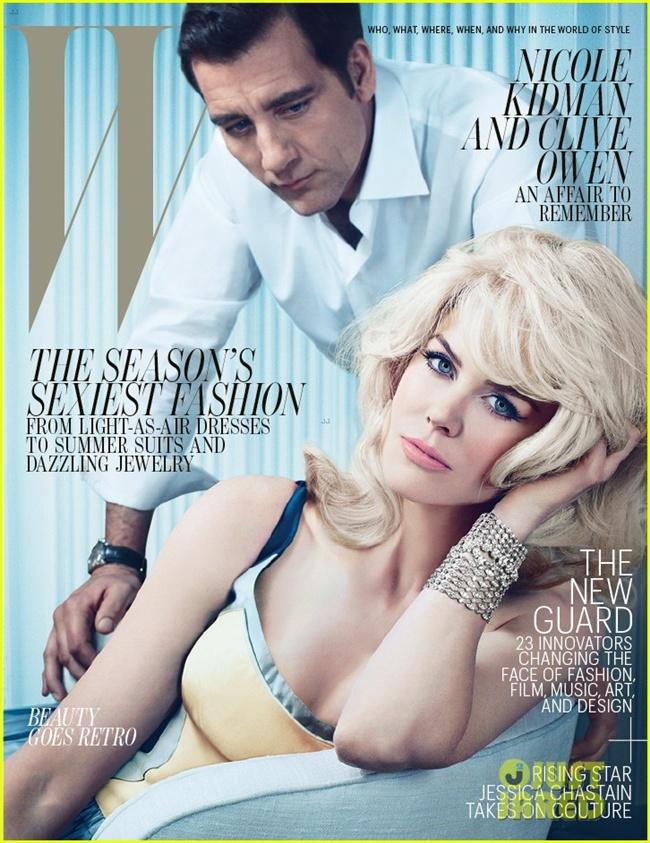 Nicole Kidman & Clive Owen @ W Magazine May 2012