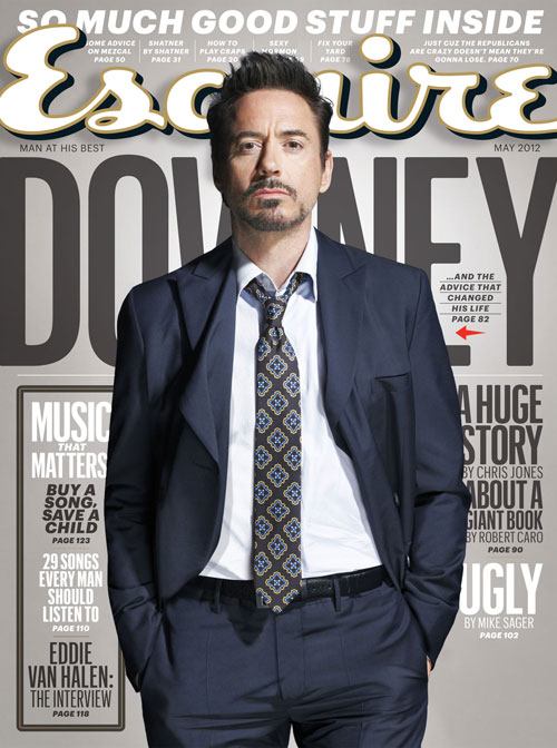 Robert Downey Jr. @ Esquire Magazine May 2012