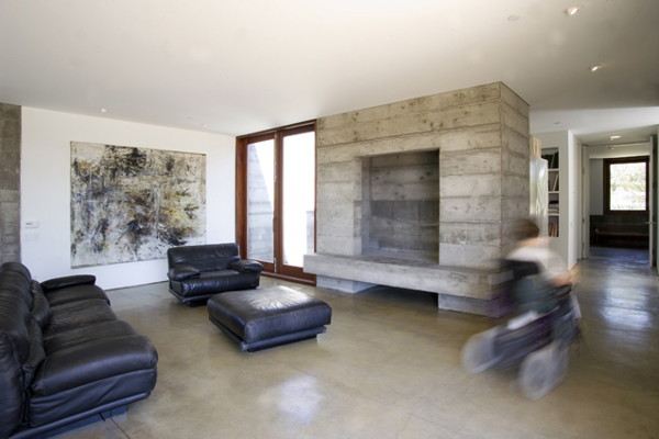 Prefabricated Concrete Home in Sonoma County, CA - aligned with the orchard!
