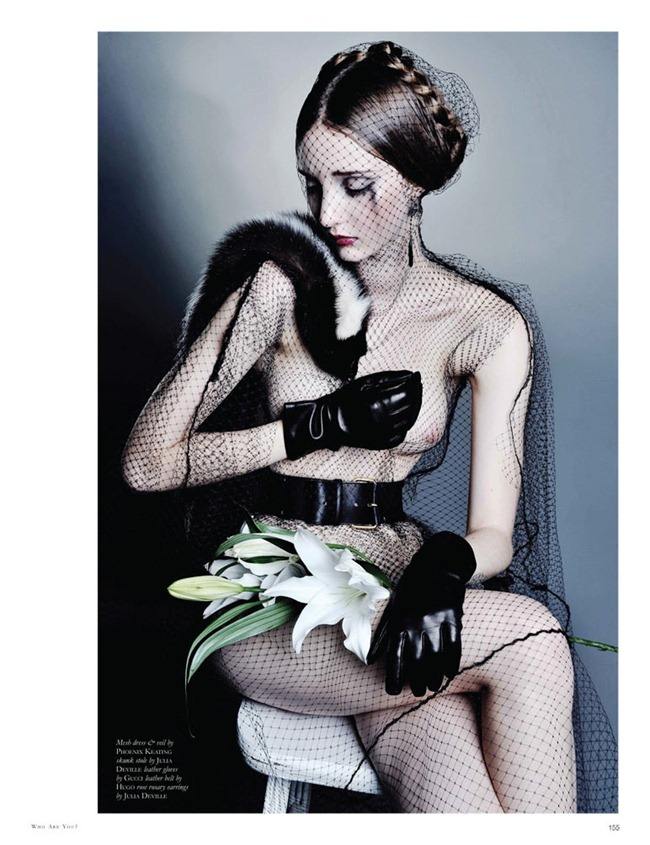 BLACK MAGAZINE: CODIE YOUNG IN "A GOD IN AN ALCOVE" BY PHOTOGRAPHER THOM KERR