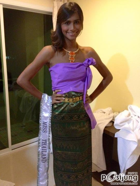 ผู้เข้าประกวดทิฟฟานี่ผิวสี ณิชา ชัยพฤกษ์