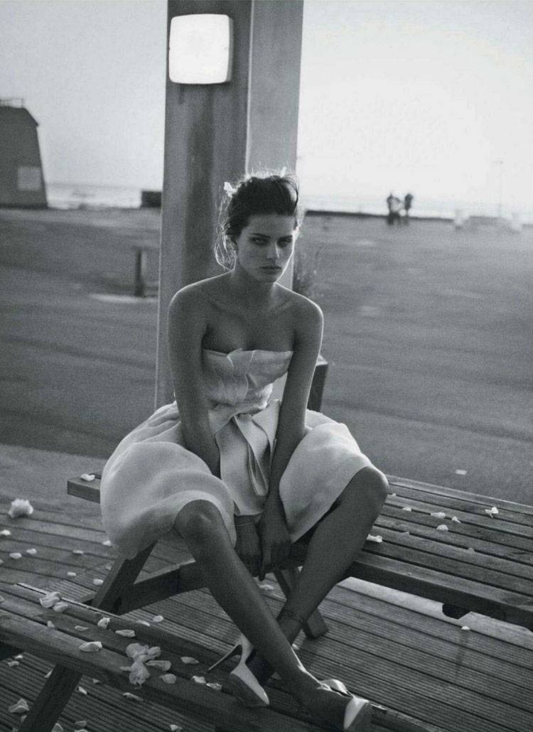 Isabeli Fontana By Peter Lindbergh  For Vogue Paris