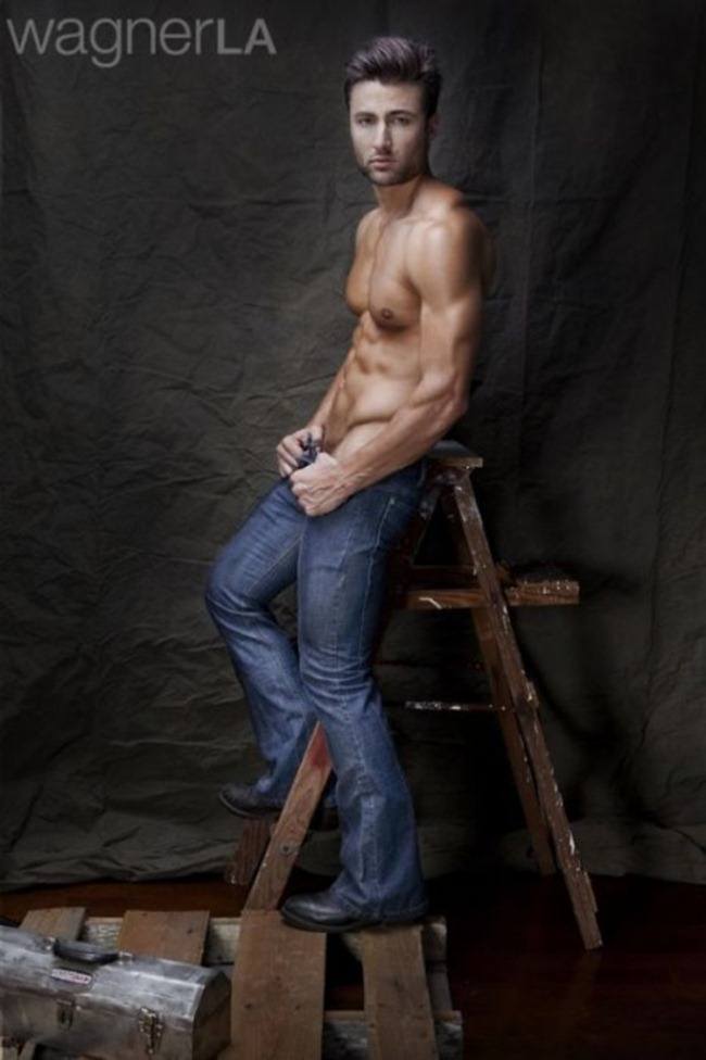 MASCULINE DOSAGE: JOHN STRAND BY PHOTOGRAPHER DAVID WAGNER