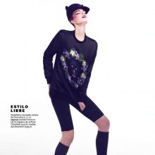 S MODA MAGAZINE: ALEXINA IN  JUEGOS DE INVIERNO  BY PHOTOGRAPHER NELSON SIMONEAU