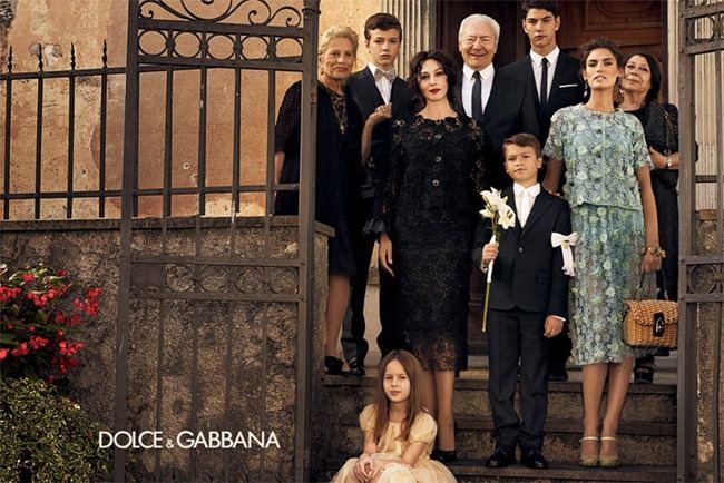 CAMPAIGN: BIANCA BALTI & MONICA BELLUCCI FOR DOLCE & GABBANA SPRING 2012 BY PHOTOGRAPHER GIAMPAOLO S