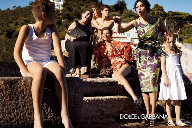 CAMPAIGN: BIANCA BALTI & MONICA BELLUCCI FOR DOLCE & GABBANA SPRING 2012 BY PHOTOGRAPHER GIAMPAOLO S