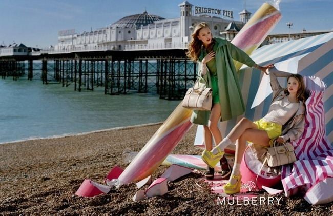 CAMPAIGN: LINDSEY WIXSON & FRIDA GUSTAVSSON FOR MULBERRY SPRING 2012 BY PHOTOGRAPHER TIM WALKER