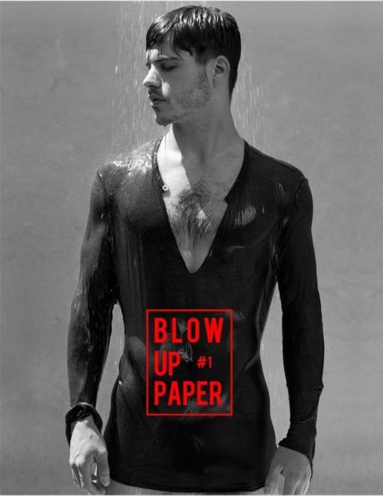 Matthieu Charneau @ Blow Up Paper Magazine