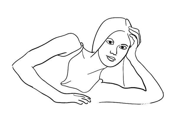 21 Female model camera position