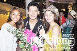แฟนคลับ ให้กำลังใจเควิ่น โดนัท