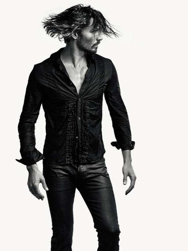 MASCULINE DOSAGE: MARK WYSTRACH BY PHOTOGRAPHER RICHARD PIER PETIT