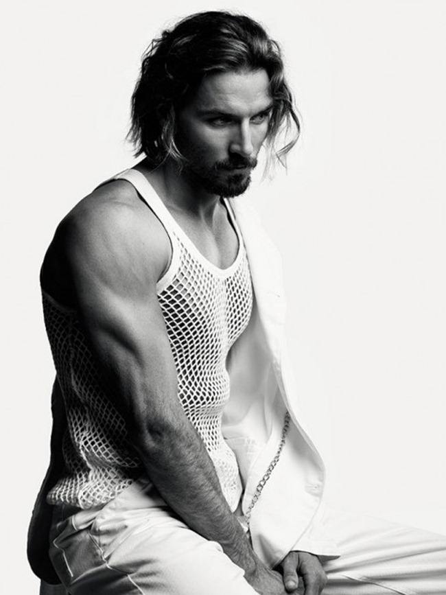 MASCULINE DOSAGE: MARK WYSTRACH BY PHOTOGRAPHER RICHARD PIER PETIT