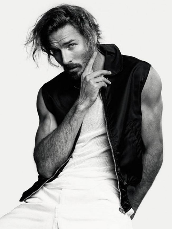 MASCULINE DOSAGE: MARK WYSTRACH BY PHOTOGRAPHER RICHARD PIER PETIT