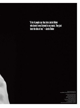 V MAGAZINE: JUSTIN BIEBER IN "WATCH THE THRONE" BY PHOTOGRAPHERS INEZ & VINOODH