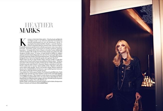 HARPER'S BAZAAR TURKEY: HEATHER MARKS BY PHOTOGRAPHER KORAY BIRAND