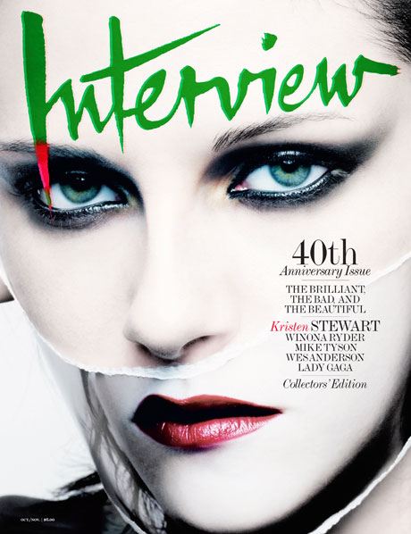 INTERVIEW MAGAZINE: TWILIGHT SAGA'S KRISTEN STEWART GETS INTENSE BY CRAIG MCDEAN