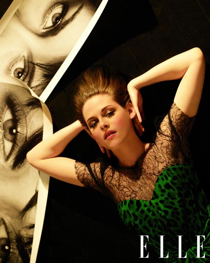 ELLE MAGAZINE: TWILIGHT SAGA'S KRISTEN STEWART BY CARTE SMITH