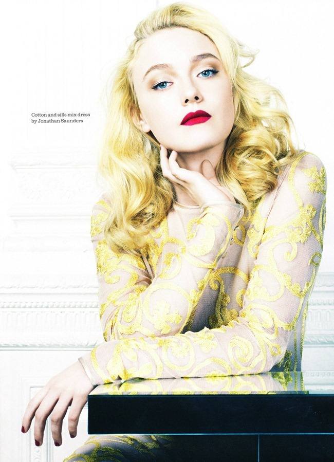 ELLE UK: DAKOTA FANNING IN "DAKOTA WILL SEE YOU NOW..." BY PHOTOGRAPHER DAVID SLIJPER