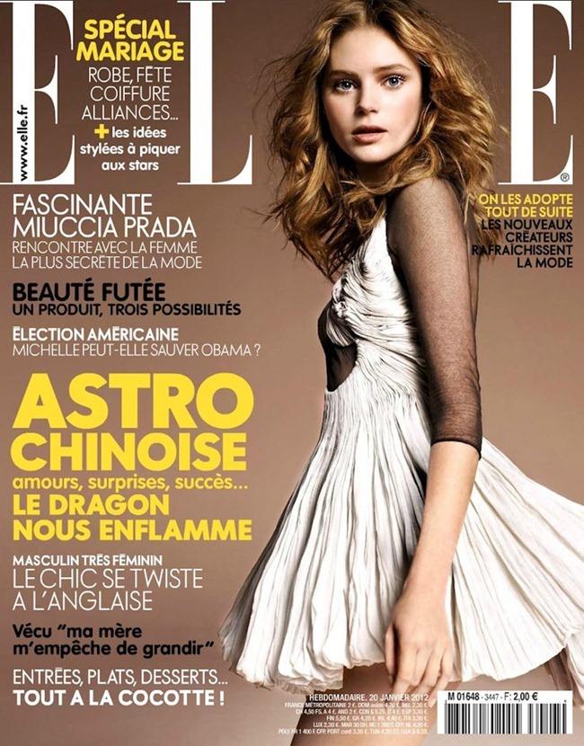 ELLE FRANCE: JUJU IVANYUK BY PHOTOGRAPHER MARCIN TYSZKA