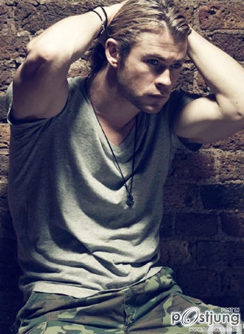 Chris Hemsworth @ OUT Magazine May 2012