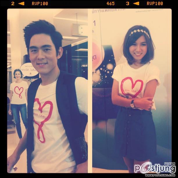 กิ่ง เหมือนแพร (เดอะสตาร์5)งานขายเสื้อที่Paragon