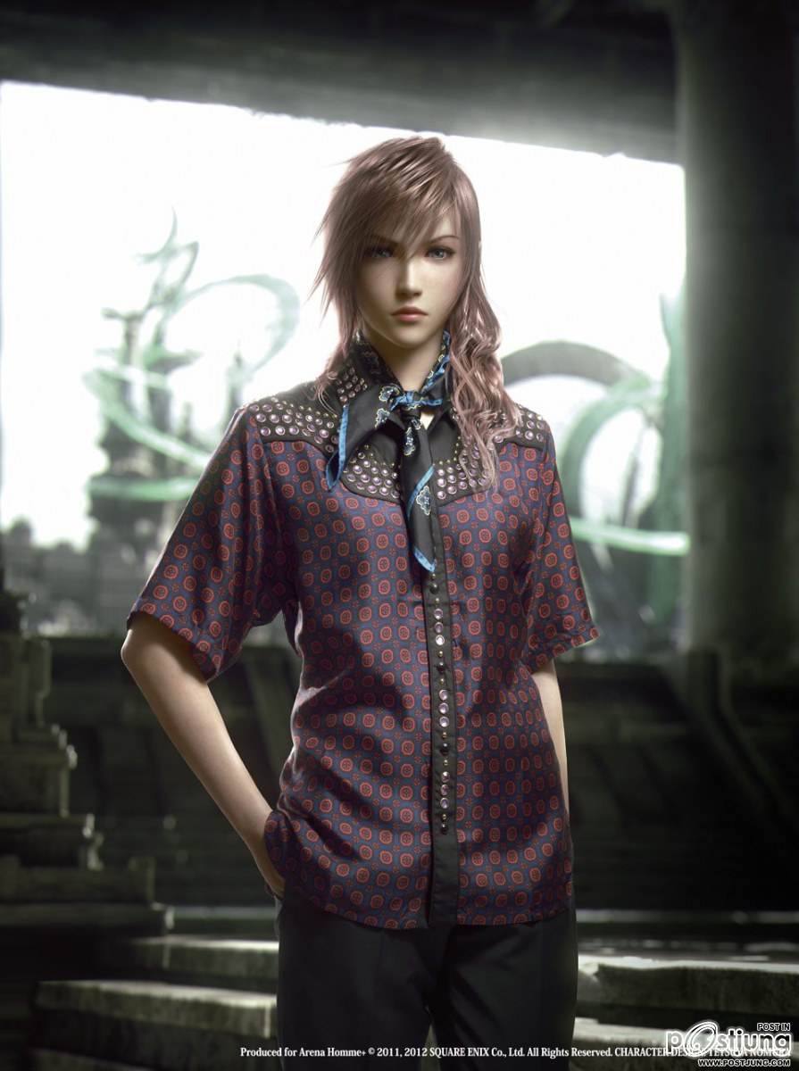 Final Fantasy XIII-2 @ Arena Homme + S/S 2012