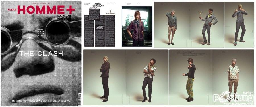 Final Fantasy XIII-2 @ Arena Homme + S/S 2012