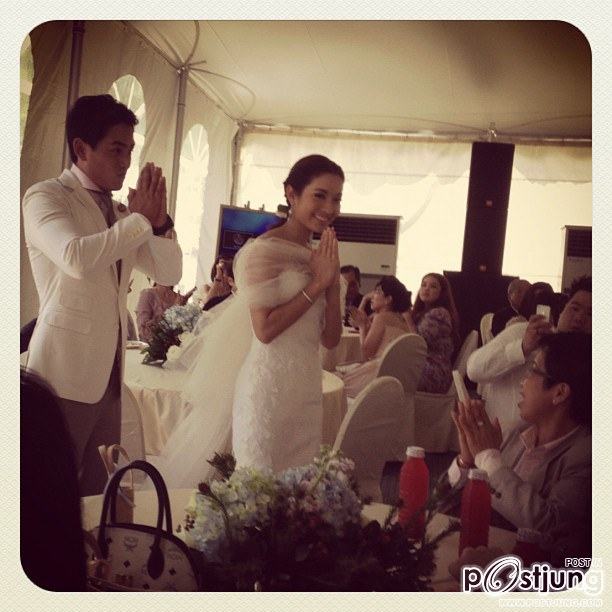 ภาพ งานแต่งงาน แอฟ ทักษอร - สงกรานต์