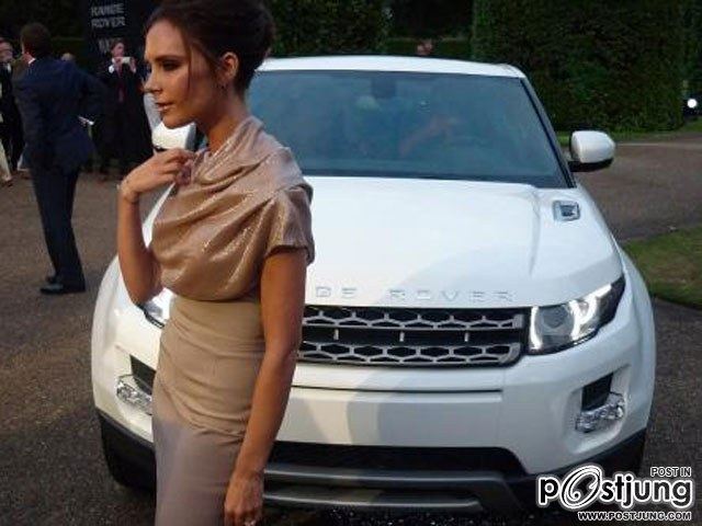 Victoria Beckham สวยเป๊ะ! ล่าสุดเป็นพริตตี้ให้กับ Range Rover Evoque ฉบับ Special Edition ที่จีน!