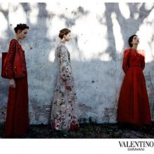 CAMPAIGN: BETTE FRANKE, FEI FEI SUN, ZUZANNA BIJOCH & MAUD WELZEN FOR VALENTINO SPRING 2012 BY PHOTO