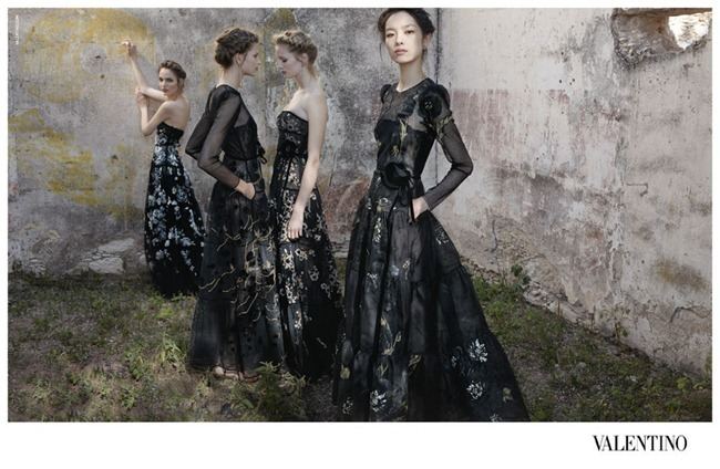 CAMPAIGN: BETTE FRANKE, FEI FEI SUN, ZUZANNA BIJOCH & MAUD WELZEN FOR VALENTINO SPRING 2012 BY PHOTO