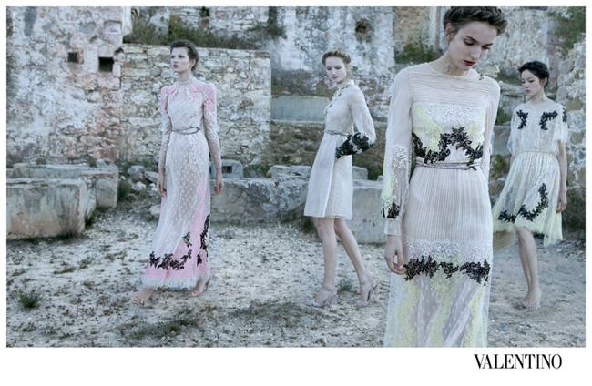 CAMPAIGN: BETTE FRANKE, FEI FEI SUN, ZUZANNA BIJOCH & MAUD WELZEN FOR VALENTINO SPRING 2012 BY PHOTO