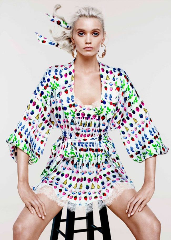 LOOKBOOK: ABBEY LEE KERSHAW FOR VERSACE FOR H&M CRUISE 2012