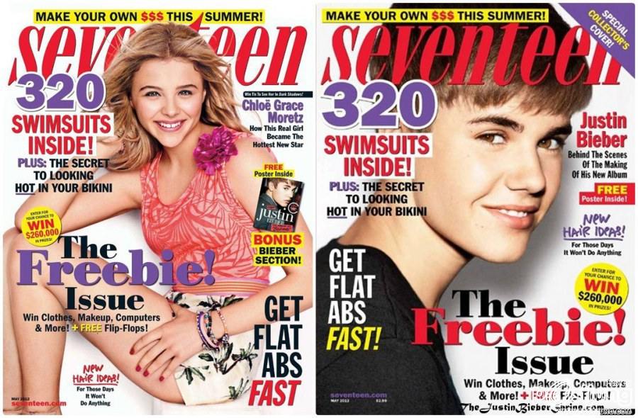 Justin Bieber @ Seventeen May 2012