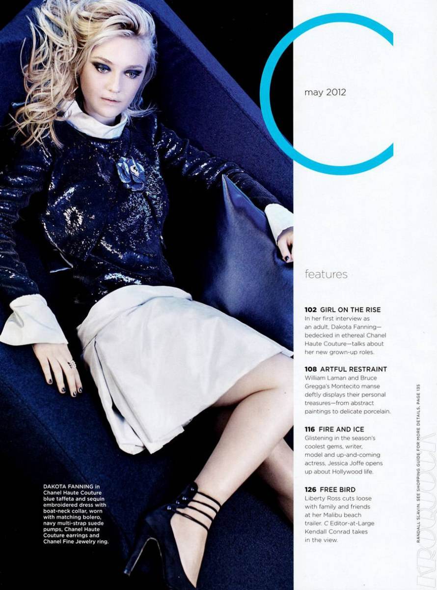 Dakota Fanning @ California Style Magazine May 2012