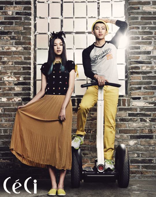 Jay Park & Jang Hae Byul @ CeCi May 2012