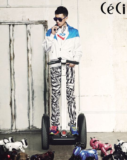 Jay Park & Jang Hae Byul @ CeCi May 2012