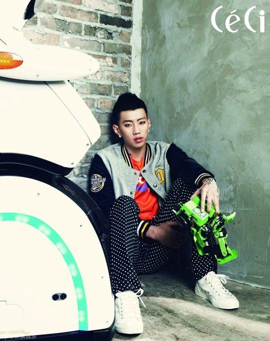 Jay Park & Jang Hae Byul @ CeCi May 2012