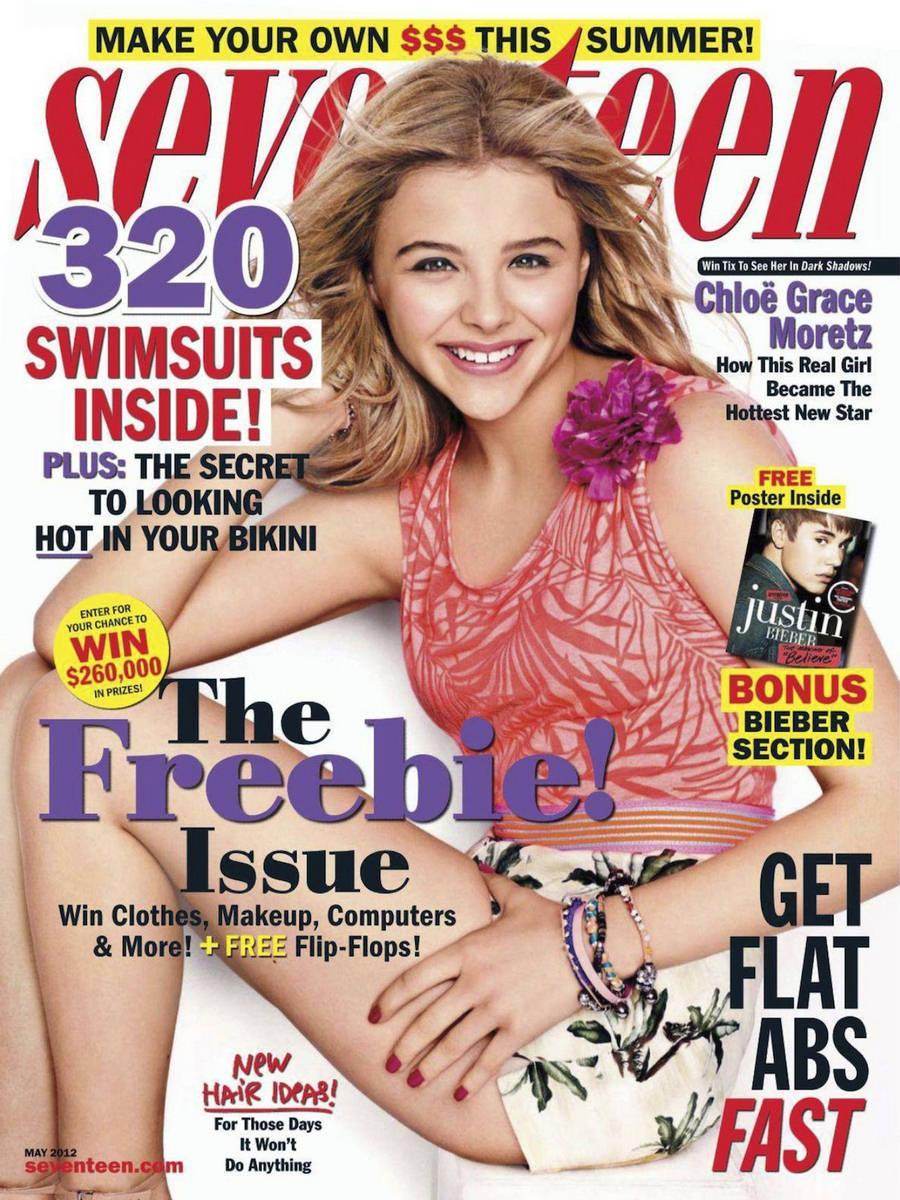 Chloe Moretz @ Seventeen US May 2012
