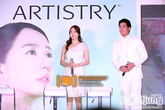 ยุนอึนเฮ (Yoon Eun Hye) ลัดฟ้าเยือนไทยอวดผิวเนียนใส มาดแบรนด์เอ็นดอสเซอร์ 'ARTISTRY AURA PRINCESS'