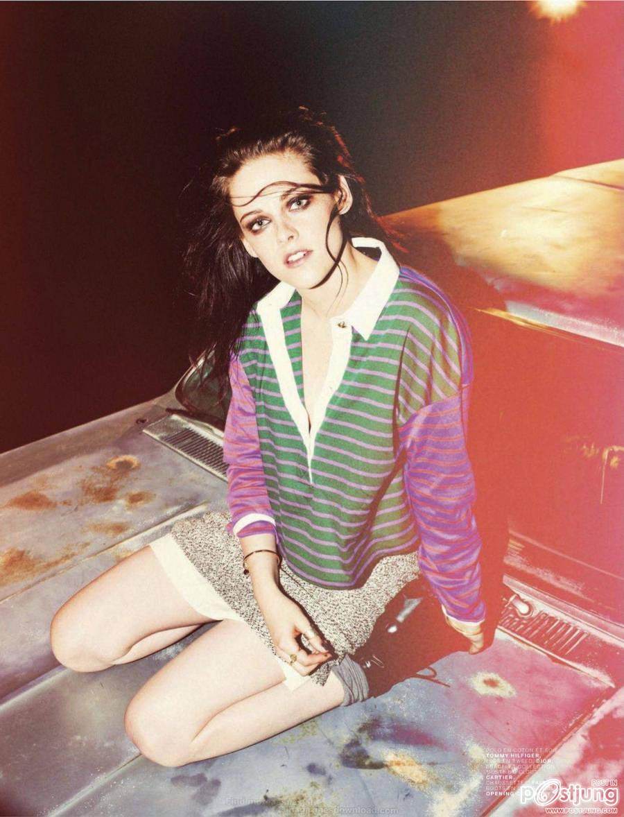Kristen Stewart & Garrett Hedlund @ Jalouse Magazine May 2012