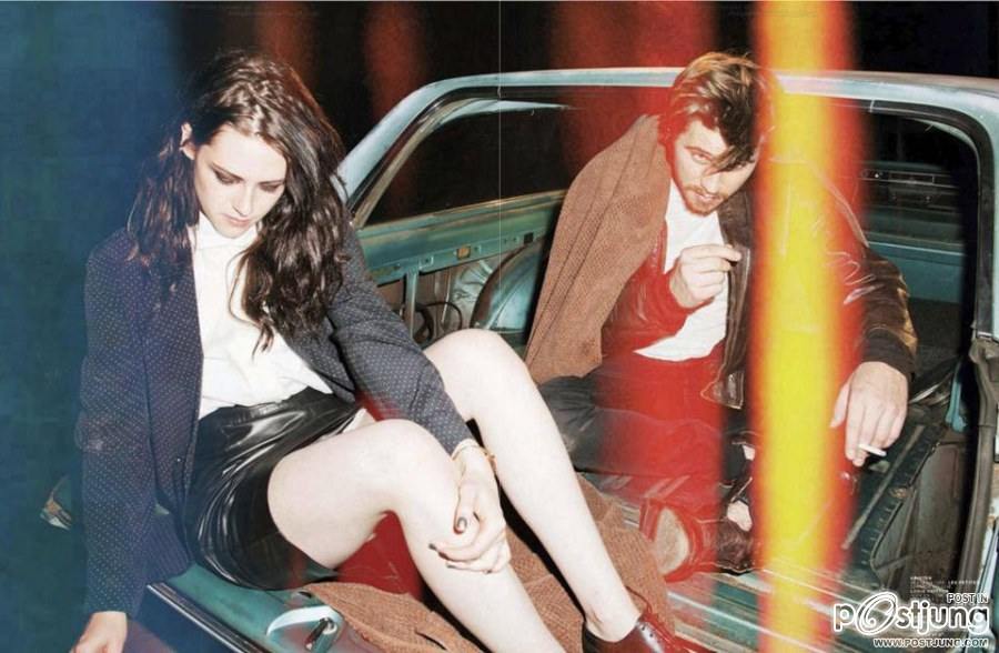Kristen Stewart & Garrett Hedlund @ Jalouse Magazine May 2012