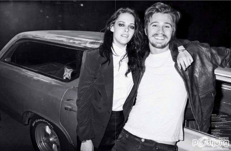 Kristen Stewart & Garrett Hedlund @ Jalouse Magazine May 2012