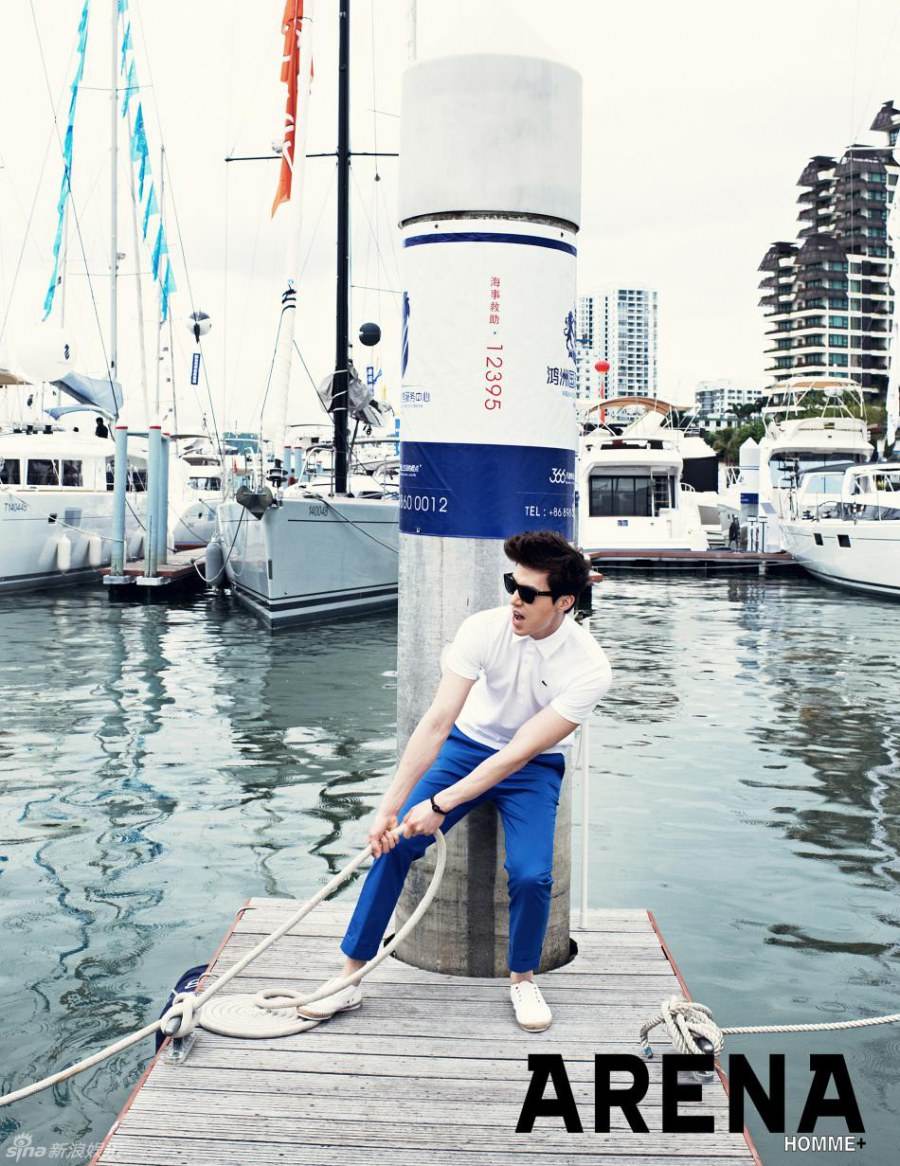 Lee Dong Wook @ Arena Homme Korea May 2012