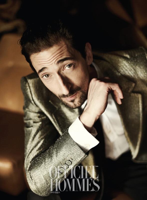 Adrien Brody @ L'Officiel Hommes Korea May 2012