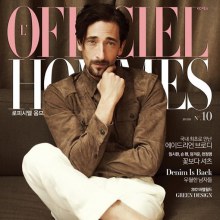 Adrien Brody @ L'Officiel Hommes Korea May 2012