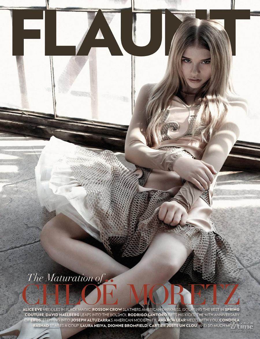 Chloe Moretz @ Flaunt magazine S/S 2012
