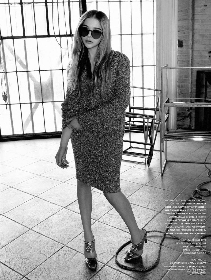 Chloe Moretz @ Flaunt magazine S/S 2012